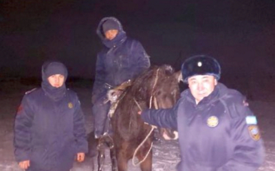 Заблудившегося пастуха нашли спасатели в Актюбинской области