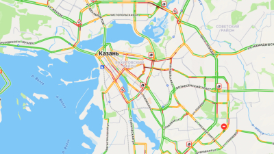 "Снежные" 8-балльные пробки сковали Казань в пятницу: список улиц с самыми сильными заторами 13/02/2026 &ndash; Новости