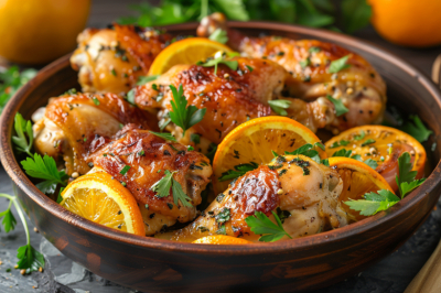Идеальный маринад для курицы: мед, апельсин и секретный ингредиент