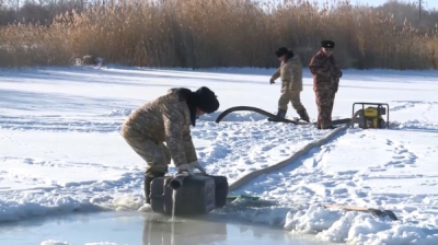 Аэрацию водоёмов проводят в Актобе