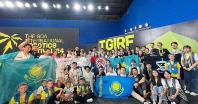 Шесть высоких наград для Казахстана на Goa International Robotics Festiva