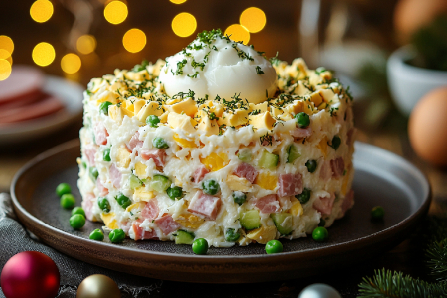 Всегда храню дома баночку горошка ради салата &laquo;Чайка&raquo;: с ним не нужно готовить гарнир к ужину