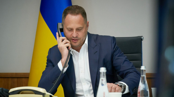 Ермак: выдвинутое подозрение НАБУ связано с давлением на правоохранителей