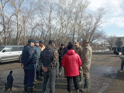 В Петропавловске началась эвакуация населения вблизи озера Пестрое