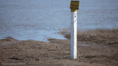 Для защиты столицы от паводковых вод 13,4 млн м³ воды из дамбы направили в озеро Майбалык