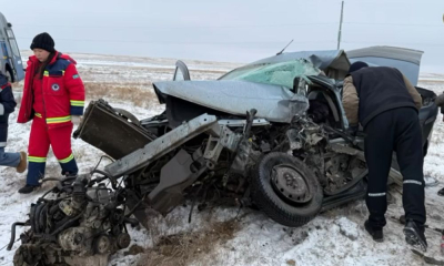 ​Гололедица и трагедия: ДТП на трассе Доссор - Кульсары - Бейнеу унесло две жизни