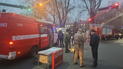 В ходе тушения крупного пожара в хостеле в Алматы обнаружены тела 13 человек  