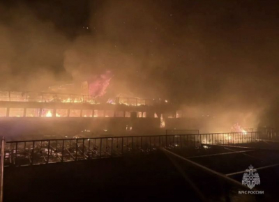 В Тукаевском районе сгорела прогулочная яхта &laquo;ТЕМПО&raquo;