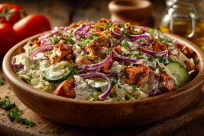 Салат &laquo;Шаурма&raquo; &mdash; рецепт того самого соуса, который сводит с ума: готовится элементарно