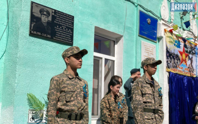 В школе установили памятную доску героя Афганской войны