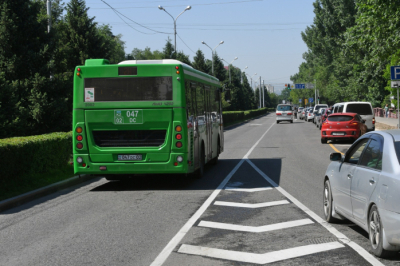 В Ауэзовском районе по просьбам жителей продлили 7 автобусных маршрутов