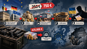 СВР нашла канал разворовывания европейских денег в Украине