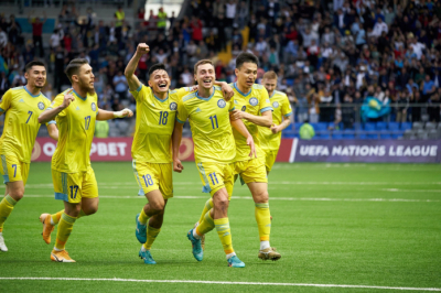 Сборная Казахстана по футболу поднялась в рейтинге FIFA