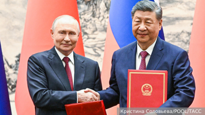 Путин и Си Цзиньпин завершили неформальное чаепитие