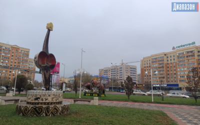 Куда делся снег? В первый день зимы в Актобе вместо снега пыль