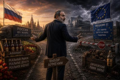 «Европа хорошая, а Россия плохая»: как Пашинян меняет реальную кормушку на западные иллюзии