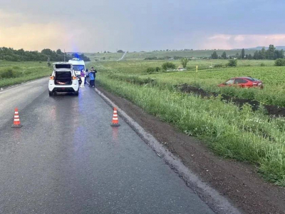 «Лада» вылетела в кювет в Сармановском районе Татарстана - водитель погиб
