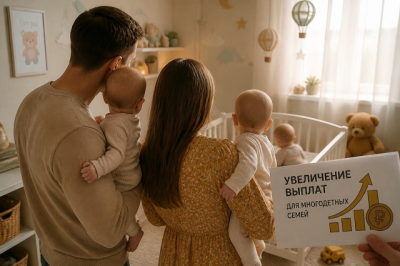 В Татарстане планируют увеличить выплаты при рождении тройни до 100 000 на каждого ребенка