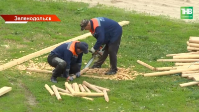 В Зеленодольске в этом году отремонтируют 64 территории по программе «Наш двор»
