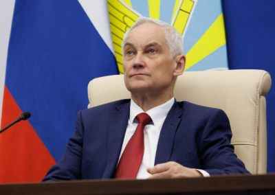 Белоусов проверил группировку «Восток» в зоне СВО